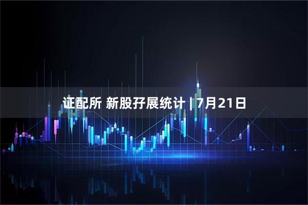 证配所 新股孖展统计 | 7月21日